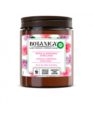 BOTANICA KERZE Rose & Geranie 205 gr