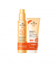 NUXE SUN SPRAY DELICIOSO ROSTRO Y CUERPO SPF50 LOTE 2 pz