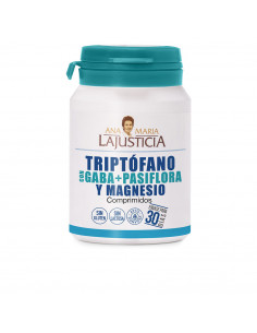 TRIPTOFANO CON GABA + PASSIFLORA E MAGNESIO 60 compresse