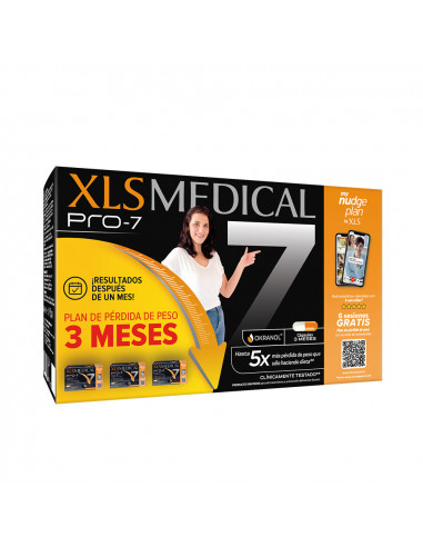 XLS MEDICAL PRO-7 CAPTAGRASAS LOTE 540 pz