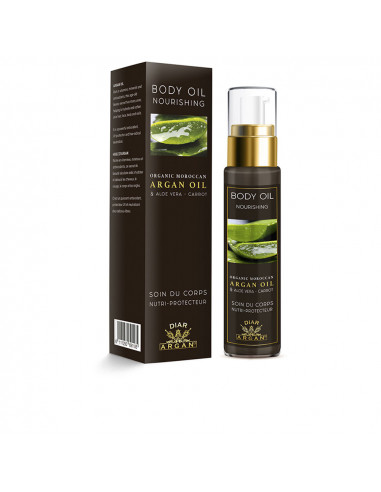 OLIO CORPO NUTRIENTE argan con aloe vera e carota 50 ml