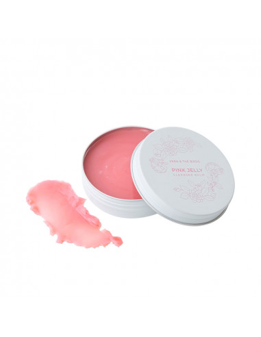 VERA & THE BIRDS Pink Jelly Baume Nettoyant 1 Unité - Nettoyage Doux et Éclat Naturel