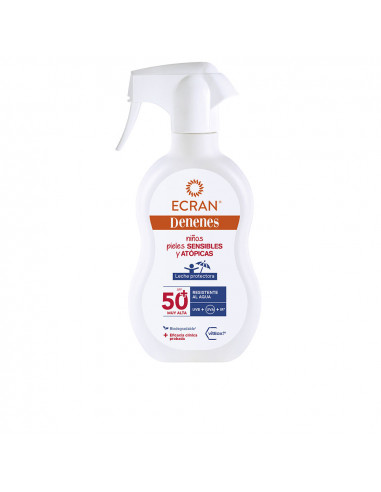 ECRAN DENENES SENSITIVE leche protectora SPF50+ pistola 300 ml