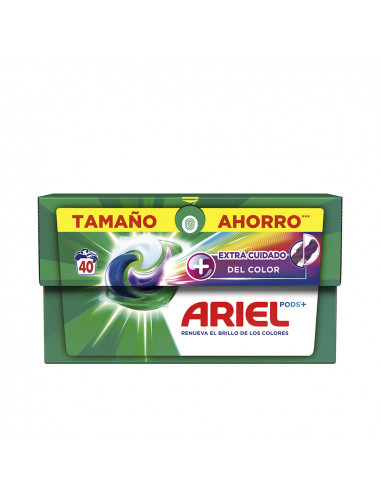 ARIEL PODS COLOR 3en1 detergente 40 cápsulas