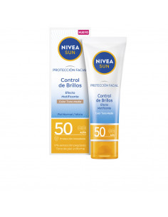 SUN CONTROL BRILLOS facial matificante medio SPF50 40 ml