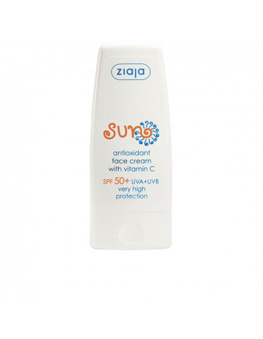 SUN crema facial antioxidantes SPF50+ con vitamina C 50 ml