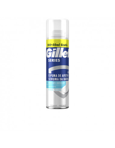 GILLETTE SERIES Mousse à Raser Rafraîchissante - Confort et Protection - 250 ml