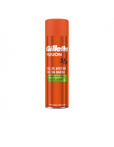 FUSION gel de afeitar piel sensible 200 ml