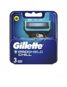 Gillette Chargeur Fusion ProShield Chill - 3 Recharges de...