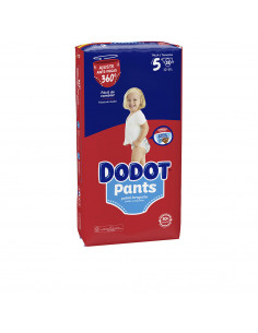 DODOT PANTS FASI taglia 5 pannolino-mutanda 9-15 kg 58 u