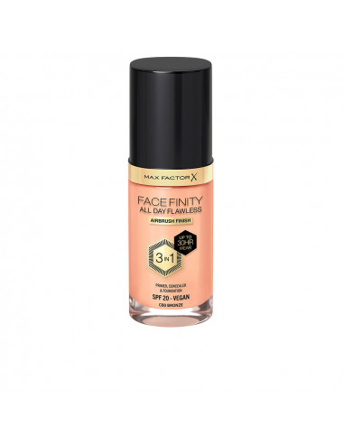 Base, correcteur et fond de teint FACEFINITY 3IN1 80-bronze 30 ml