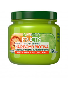 FRUCTIS VITAMIN FORCE masque biotine bombe capillaire 320 ml