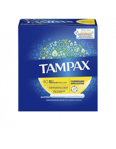 TAMPAX REGULAR tampón 40 u