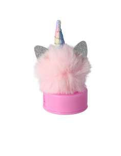 Temperamatite unicorno con coperchio e pompon 1 u