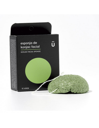 Konjac facial ÉPONGE thé vert 15 gr