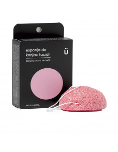 konjac SPUGNA viso argilla rosa 15 gr