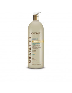 SHEA BUTTER Shampoo mit Kokos- und Marulaöl 1000 ml