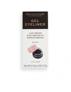 GEL EYELINER life-proof black 3 gr