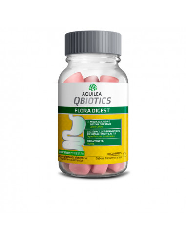 QBIOTICS FLORA DIGEST caramelle gommose Fragola 30 u