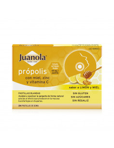 PROPOLIS Gélifiés au miel de citron 24 u