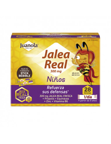 JALEA REAL NIÑOS sticks 28 u