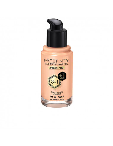 FACEFINITY ALL DAY FLAWLESS 3 IN 1 foundation N45-warm almond 30 ml