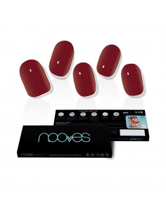 GEL NAIL FILMS pluie de minuit premium luxe solide rouge...