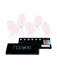 FEUILLES DE GEL POUR ONGLES rose pâle premium luxe solide...