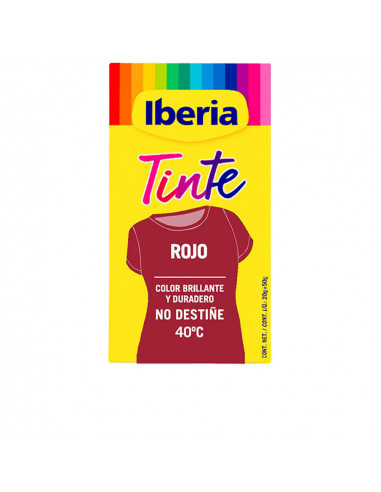 IBERIA ABBIGLIAMENTO DYE colorfast 40º rosso 70 gr