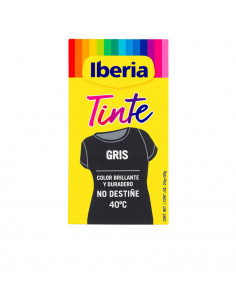 IBERIA TINTE ROPA no destiñe 40º gris 70 gr