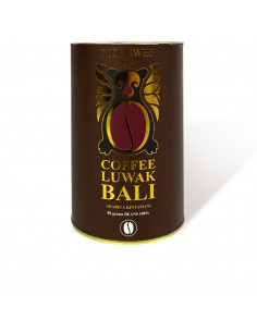 CAFÉ BALI KOPI LUWAK 100% grains 50 gr