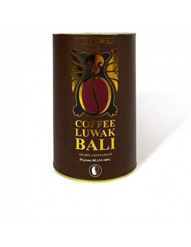 CAFÉ BALI KOPI LUWAK 50% grains 50 gr