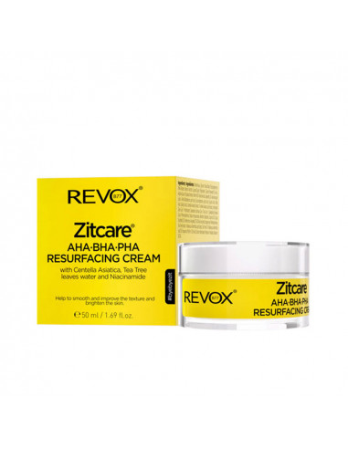 ZITCARE AHA.BHA.PHA. crème resurfaçante 50 ml