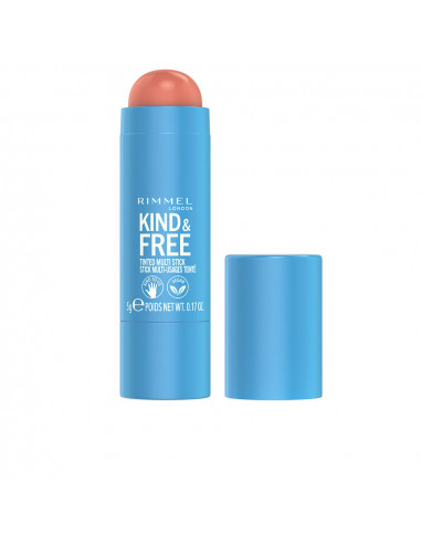 KIND & FREE multi stick teinté 002-joues pêche 5 gr