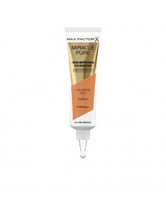 MIRACLE PURE skin-improving foundation 24h hydration...