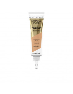 MIRACLE PURE skin-improving foundation 24h hydration...