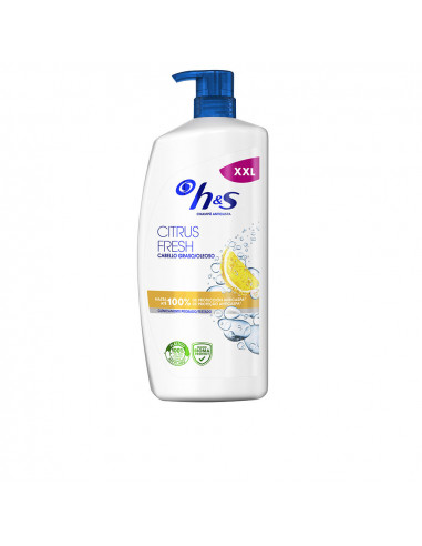 H&S CITRUS FRESH Shampoo für fettiges Haar, 1000 ml