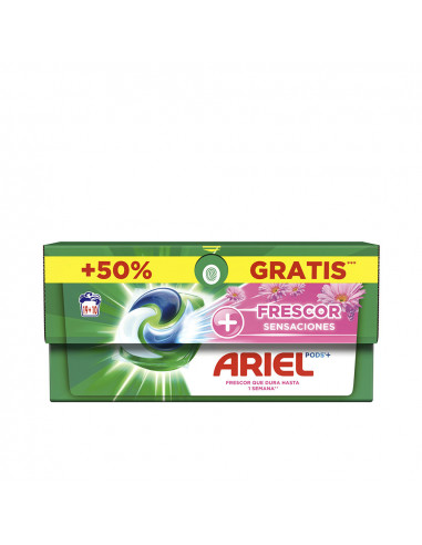 ARIEL PODS SENSACIONES 3en1 detergente 27 cápsulas