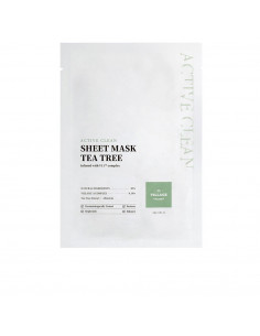 ACTIVE CLEAN maschera in tessuto tea tree 23 gr