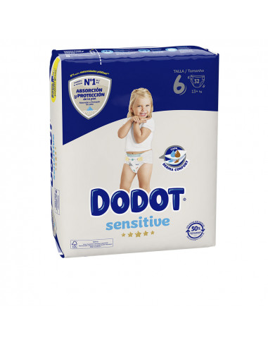 DODOT SENSITIVE Windeln Größe 6 +13 kg 32 St