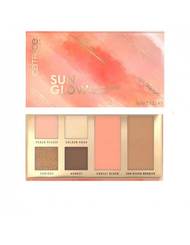 SUN GLOW Augen- und Wangenpalette 10 gr