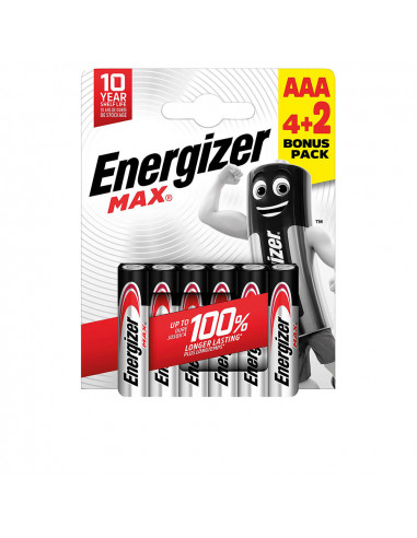 Pack piles ENERGIZER MAX POWER LR03 AAA x 6 u