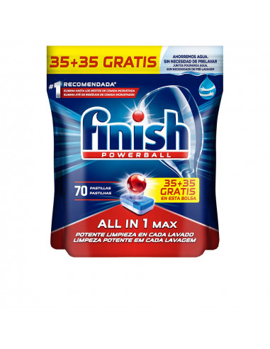 FINISH POWERBALL ALL IN ONE Spülmaschine 70 Tabletten