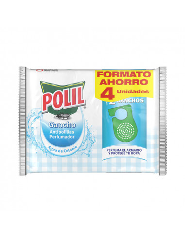 POLIL perfumador antipolillas colonia x 4 u