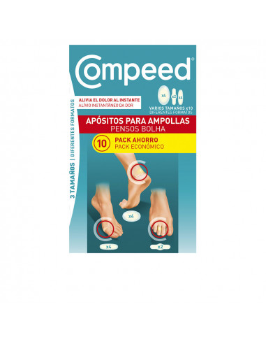 Assortiment AMPOULES 3 tailles 10 pansements