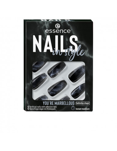 NAILS IN STYLE uñas artificiales 17-you're marbellous 12 u