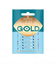 STAY BOLD, IT& 39 S GOLD adesivi per unghie 1 u