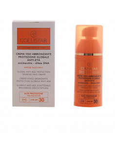 CREMA ROSTRO bronceadora protección global antiedad SPF30...