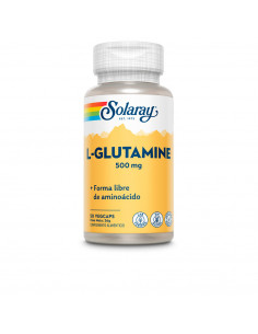 L - GLUTAMINE 500 mg - 50 vegcaps