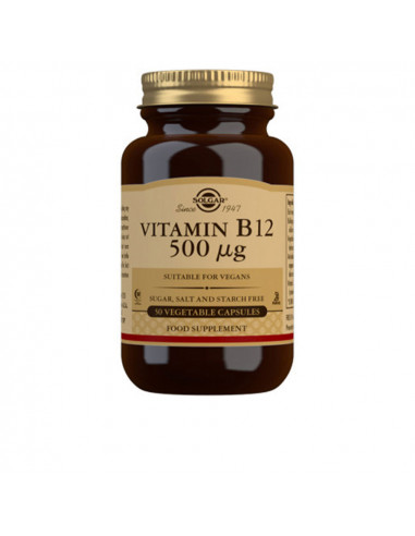 Vitamina B12 500 Mcg Cianocobalamina 50 Vcaps